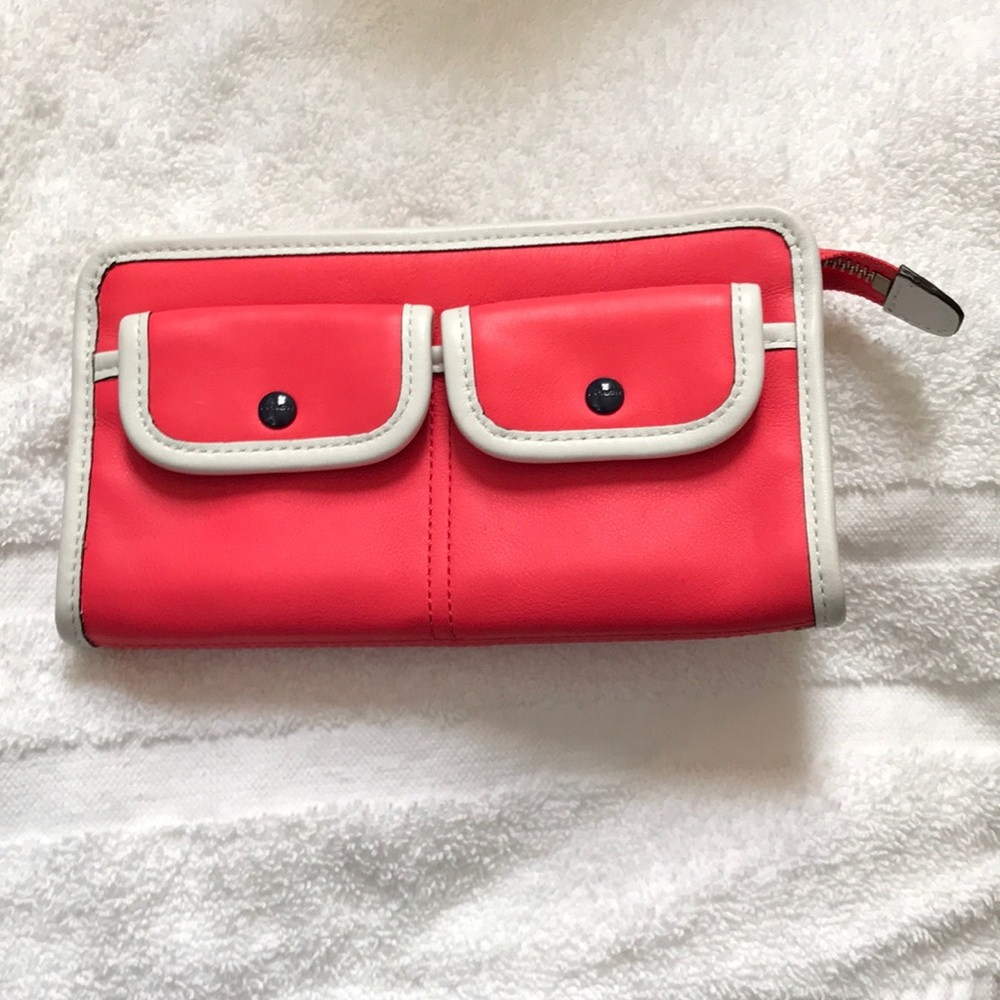Pink Coach clutch